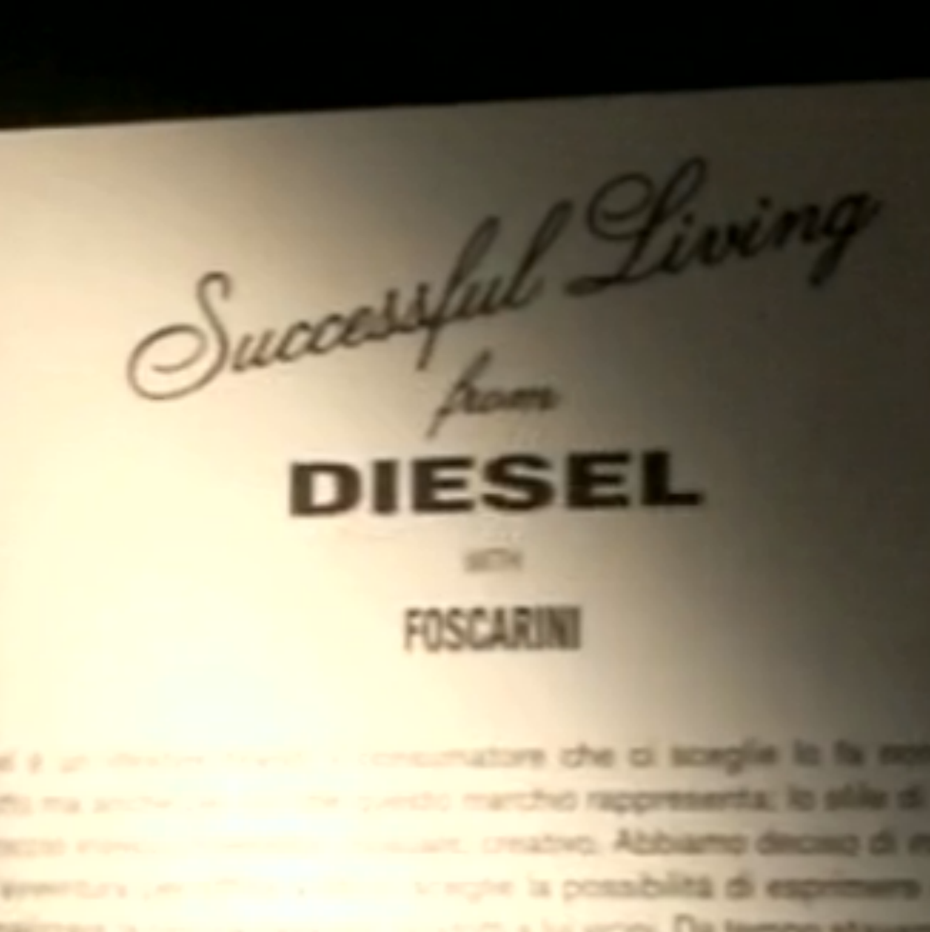 Foscarini Diesel @ Euroluce 2009