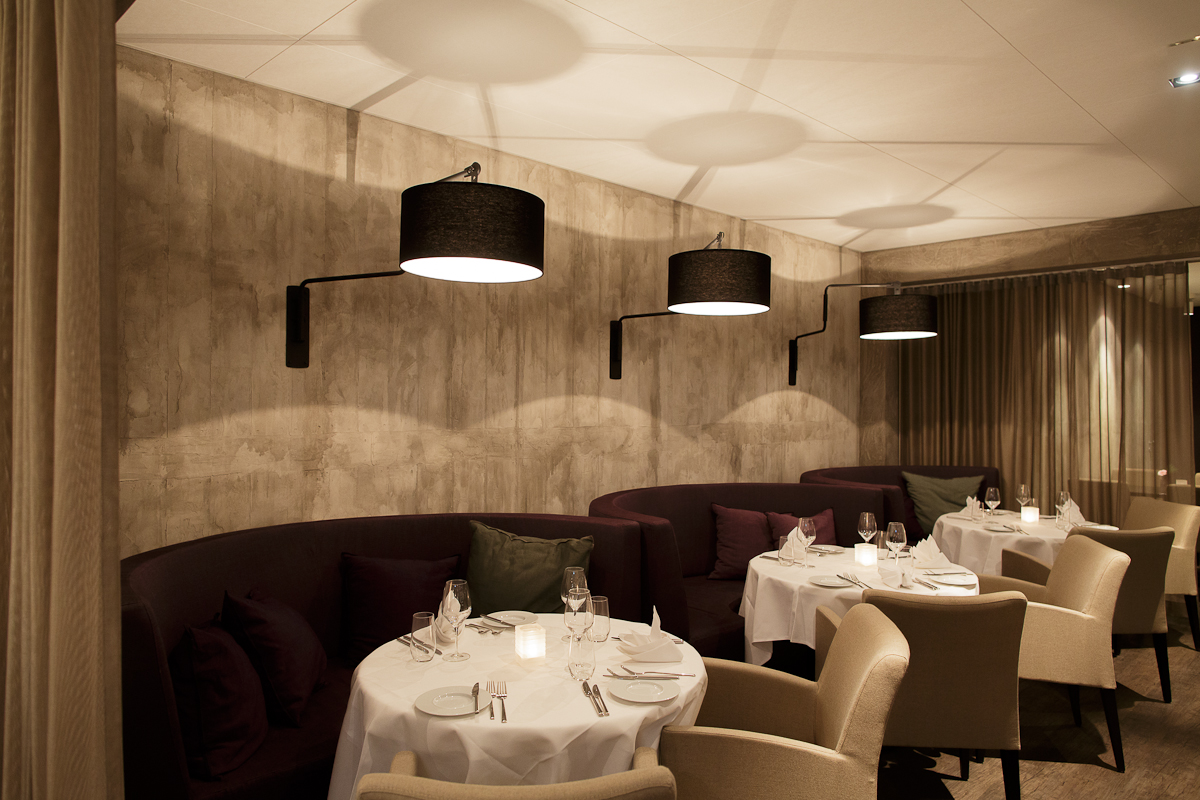 Licht in opleidingsrestaurant