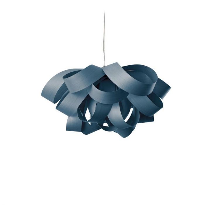 stof in de ogen gooien leren Doe het niet LZF Agatha Small Hanglamp blauw