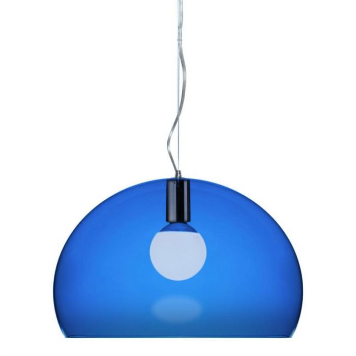 Microprocessor Verplicht Doornen Kartell Fly Hanglamp blauw