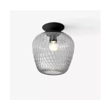 &Tradition Blown Ceiling Lamp SW5 Ø28 cm Silver Luster Hanglamp chrome-1