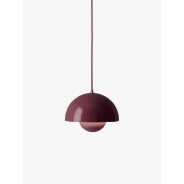 &Tradition Flowerpot VP1 Dark Plum Hanglamp paars-1