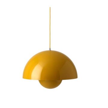 &Tradition Flowerpot VP1 mustard Hanglamp geel-1