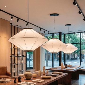 ACB Iluminación Totem Pendant H1 Recessed Ø740x400 DALI/Push Hanglamp wit-1