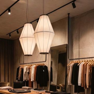 ACB Iluminación Totem Pendant H3 Recessed Ø440x800 DALI/Push Hanglamp wit-1