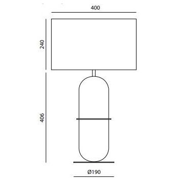 Aromas Agra Tafellamp wit-1