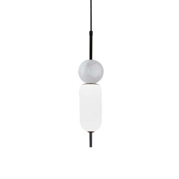 Aromas Anet matt black/white Hanglamp zwart-1