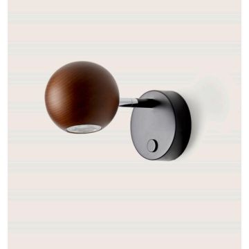 Aromas Lita Chip LED integrated 3W 3000K 300 Im Wandlamp zwart-1