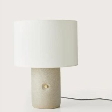 Aromas Sand E27 Tafellamp lichtgrijs-1