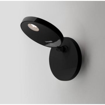 Artemide Demetra Spotlight -  8W, 2700K - Opaque Black Wandlamp zwart-1