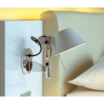 Artemide Tolomeo Micro Faretto Wandlamp aluminium-1