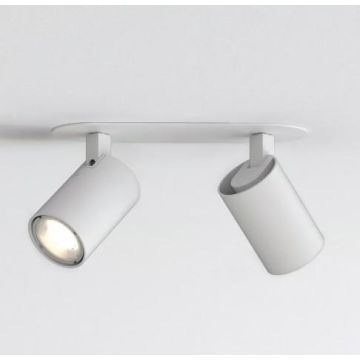 Astro Lighting Ascoli Twin Recessed excl. 2x GU10 structuur wit Spot wit-1