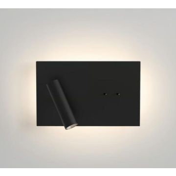 Astro Lighting Edge Reader Mini WL 2x switch 2700K mat zwart Wandlamp zwart-1