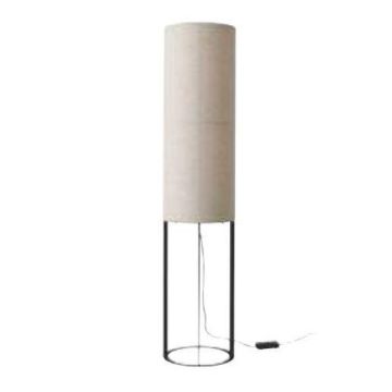 Audo Hashira Floor Lamp, High Raw Vloerlamp lichtbruin-1