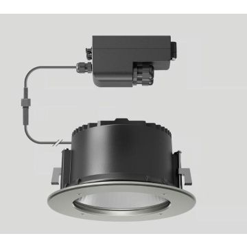 Bega 24 639 K4  Recessed ceiling downlight Downlighters lichtgrijs-1
