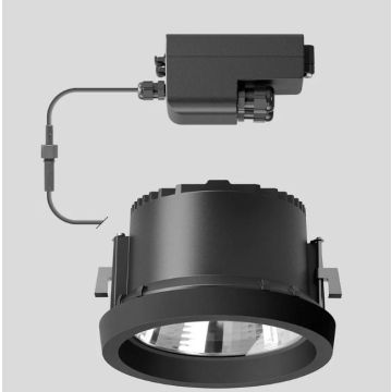 Bega Bega Recessed ceiling downlight Graphite Plafondlamp antraciet-1