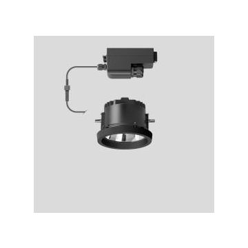 Bega Plafondinbouw-diepstralers 13.5W 3000K Dali Downlighters donkergrijs-1
