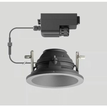 Bega Recessed ceiling downlight  13.5W Dali 3000K 1564lm Downlighters donkergrijs-1