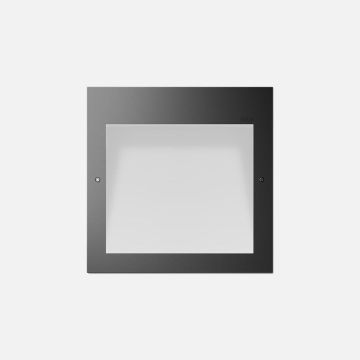 Bega Recessed wall luminaire 3000K  24 208  Wandlamp antraciet