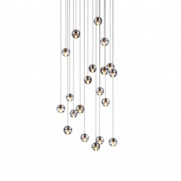 Bocci 14.20 Round Hanglamp transparant-1