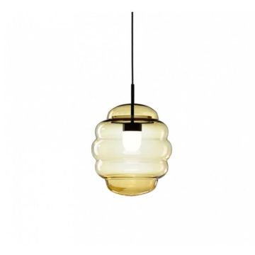 Bomma Blimp pendant small amber 2700K Hanglamp oranje-1