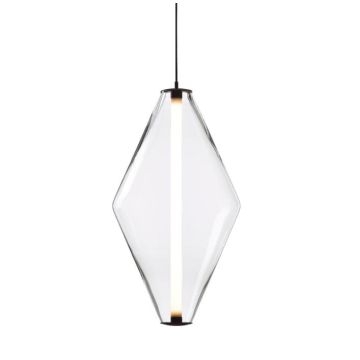 Bomma Buoy pendant double cone white/black Casambi Hanglamp transparant-1