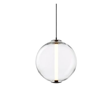 Bomma Buoy pendant sphere clear/black Casambi Hanglamp transparant-1