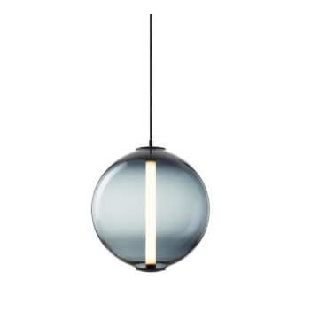 Bomma Buoy pendant sphere smoke/black Casambi Hanglamp-1