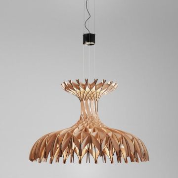 Bover Dome 180 Hanglamp lichtbruin-1