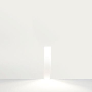 BPM lighting TYRA 460x120 WALL RECESSED WHITE-WHITE OPAL 3W 3000K NON-DIMM Wandlamp wit-1
