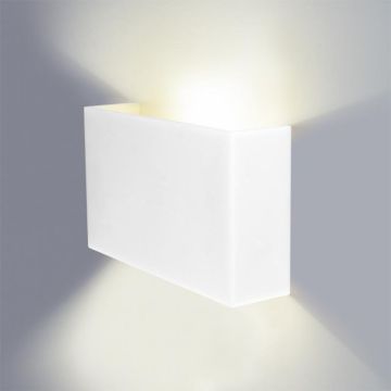 Brick in the Wall Onyx L DUO LED 2 Ă— 800LM fase dim Wandlamp wit-1