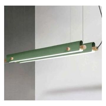 Brink V-merk Colindor Duo LG60 large Green 66cm Hanglamp groen-1