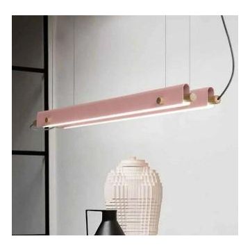 Brink V-merk Colindor Duo LG60 large pink 96cm Hanglamp roze-1