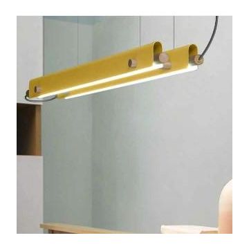 Brink V-merk Colindor Duo LG60 large Yellow 66cm Hanglamp geel-1