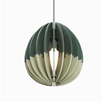 Brink V-merk Drop Ø 450  E27 220-240V Forrest Green/Olive Hanglamp groen-1