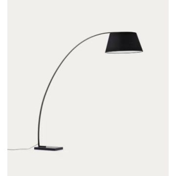 Brink V-merk  Juhe booglamp black  Vloerlamp zwart-1