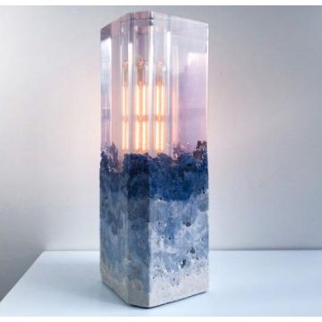 Brink V-merk Jule Cats Rise Table lamp  Tafellamp blauw-1