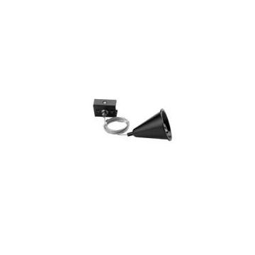 Brink V-merk Keylight Susp. Set 3F 5000mm Black incl.ceiling cover+clamp Rails, Tracks & Kabelsystem zwart-1