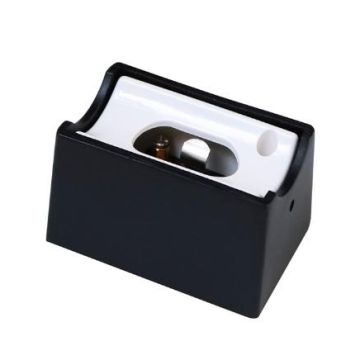 Brink V-merk Lamp holder S14d metal housing black Technische Accessoires zwart-1