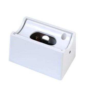Brink V-merk Lamp holder S14d metal housing white Technische Accessoires wit-1