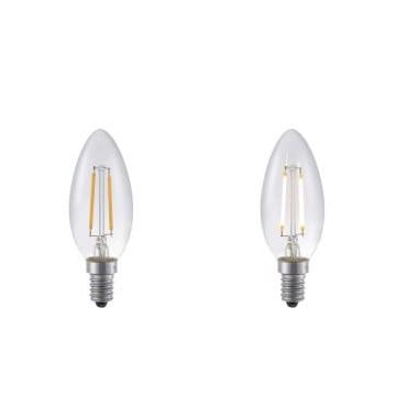 Brink V-merk LED E14 Fila Candle 2W Clear Dim LED Lamp transparant-1