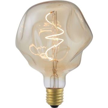 Brink V-merk LED E27 Fila FleX XL Mystery G125x176 230V 190Lm 4W 920 AC Gold  LED Lamp transparant-1