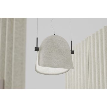 Brink V-merk Pivot PET Felt Adjustable Lamp Light Grey Hanglamp lichtgrijs-1