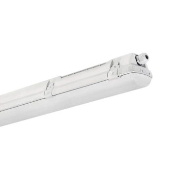 Brink V-merk PRIMA 1.5ft PC 4000/840 M1h LIFEPo4  23,3W - 154Lm/W - 3580Lm -  Plafondlamp lichtgrijs-1