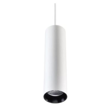 Brink V-merk Zip Tube Mini Pendulum Hanglamp wit-1