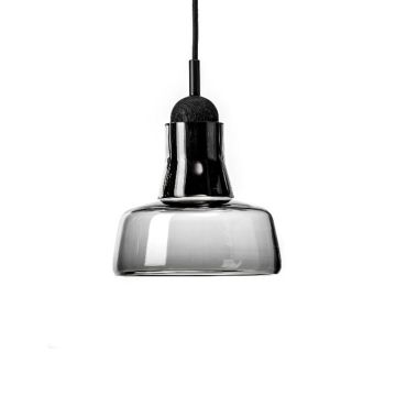 Brokis Brokis SHADOWS WAIST  Glass Smoked Grey, Glossy PC896 Hanglamp lichtgrijs-1