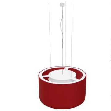 BuzziSpace BuzziJet Medium Hanglamp rood-1