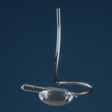 Catellani & Smith Jackie O  - Adjustable mod. IC / with plate Hanglamp zilver-1