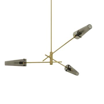 CTO Lighting Axis 3 Hanglamp goud/messing-1