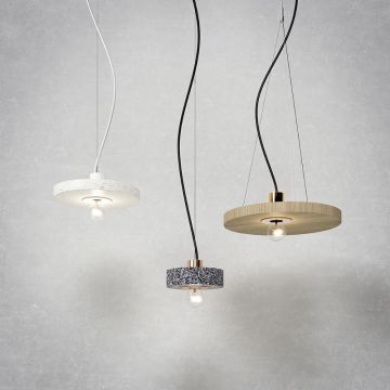 Dark Rond-L 2S Hanglamp wit-1